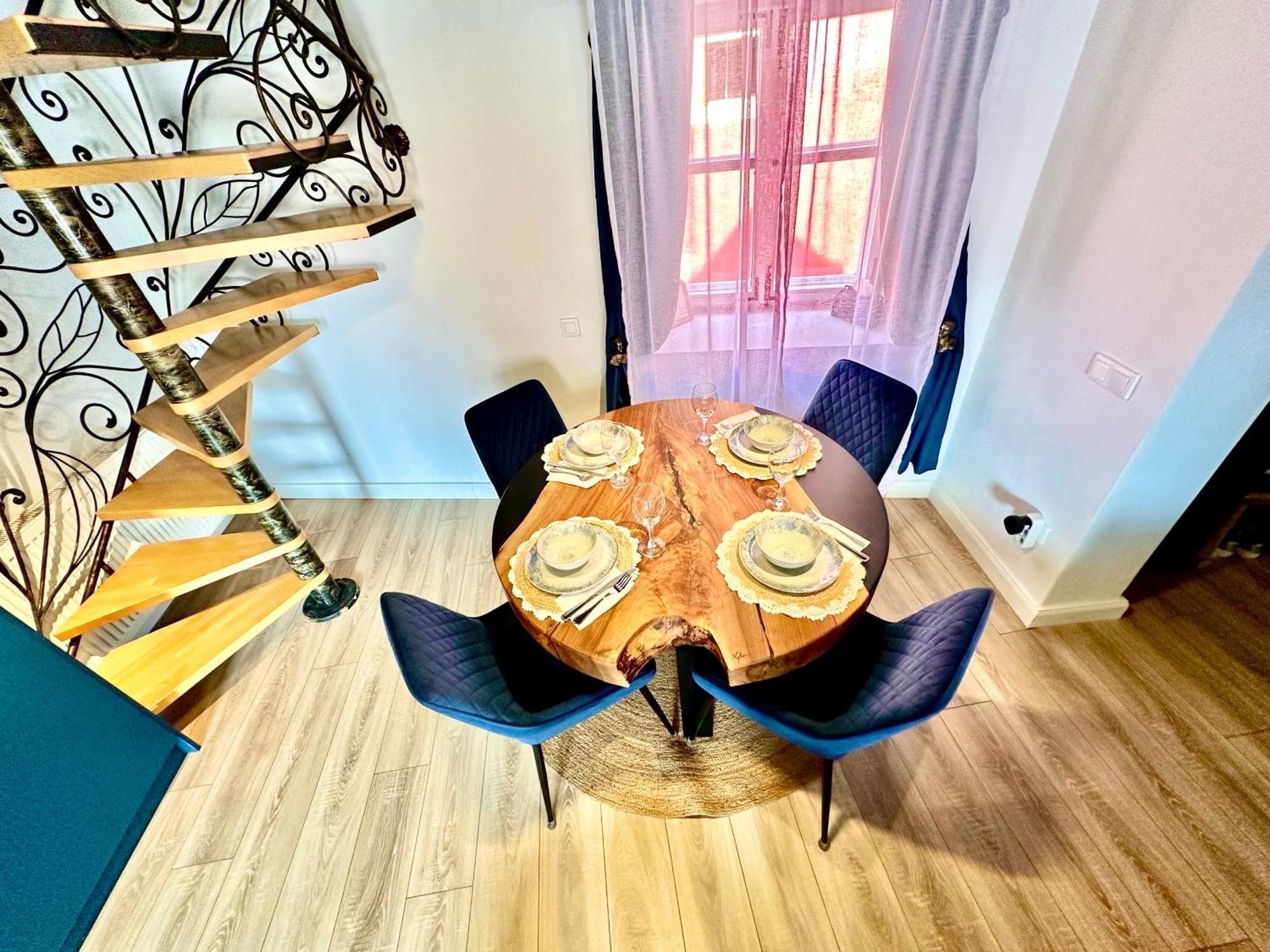 Casa Albastra By Casa Otto Apartment Sighisoara Bagian luar foto