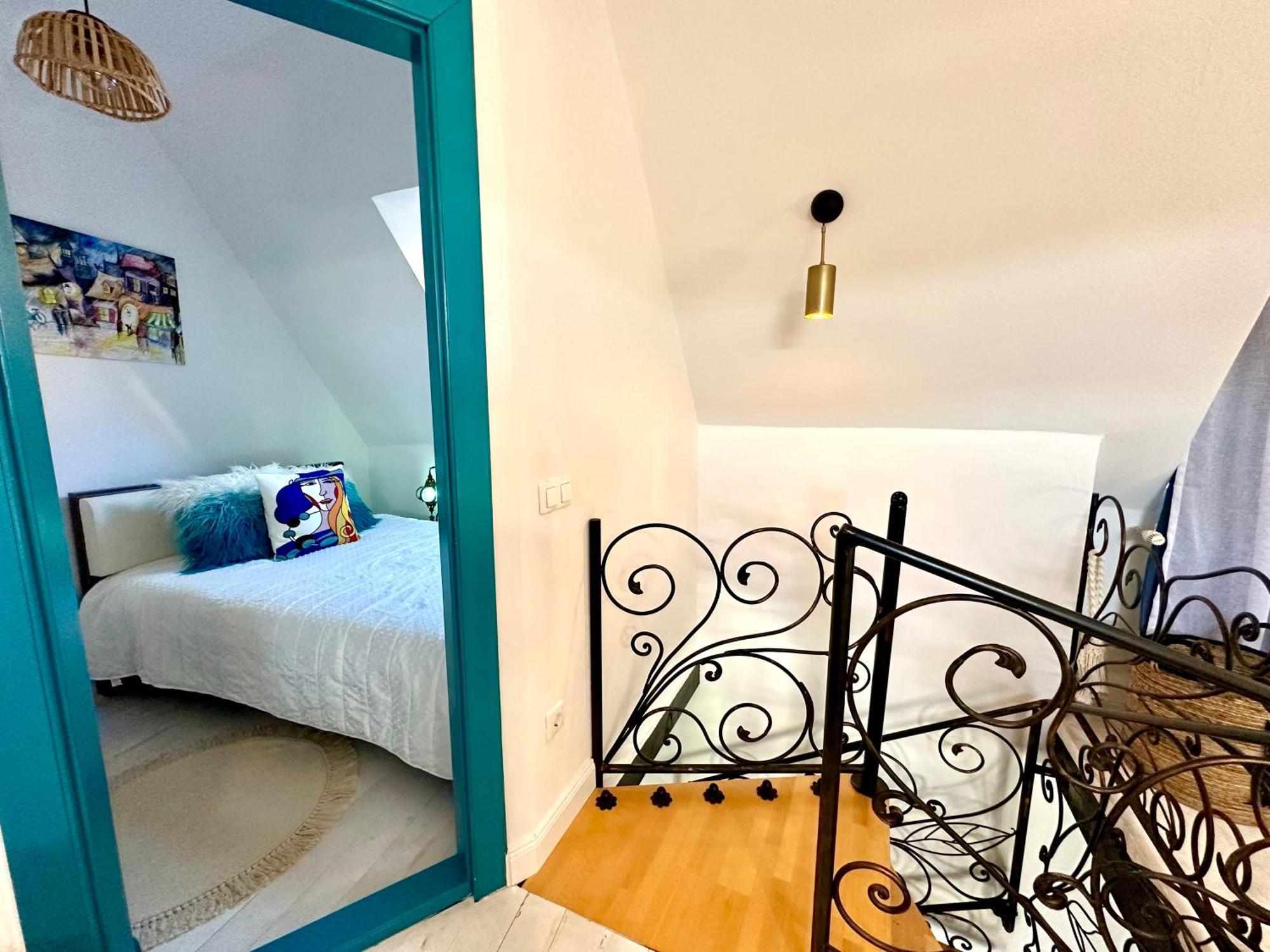 Casa Albastra By Casa Otto Apartment Sighisoara Bagian luar foto